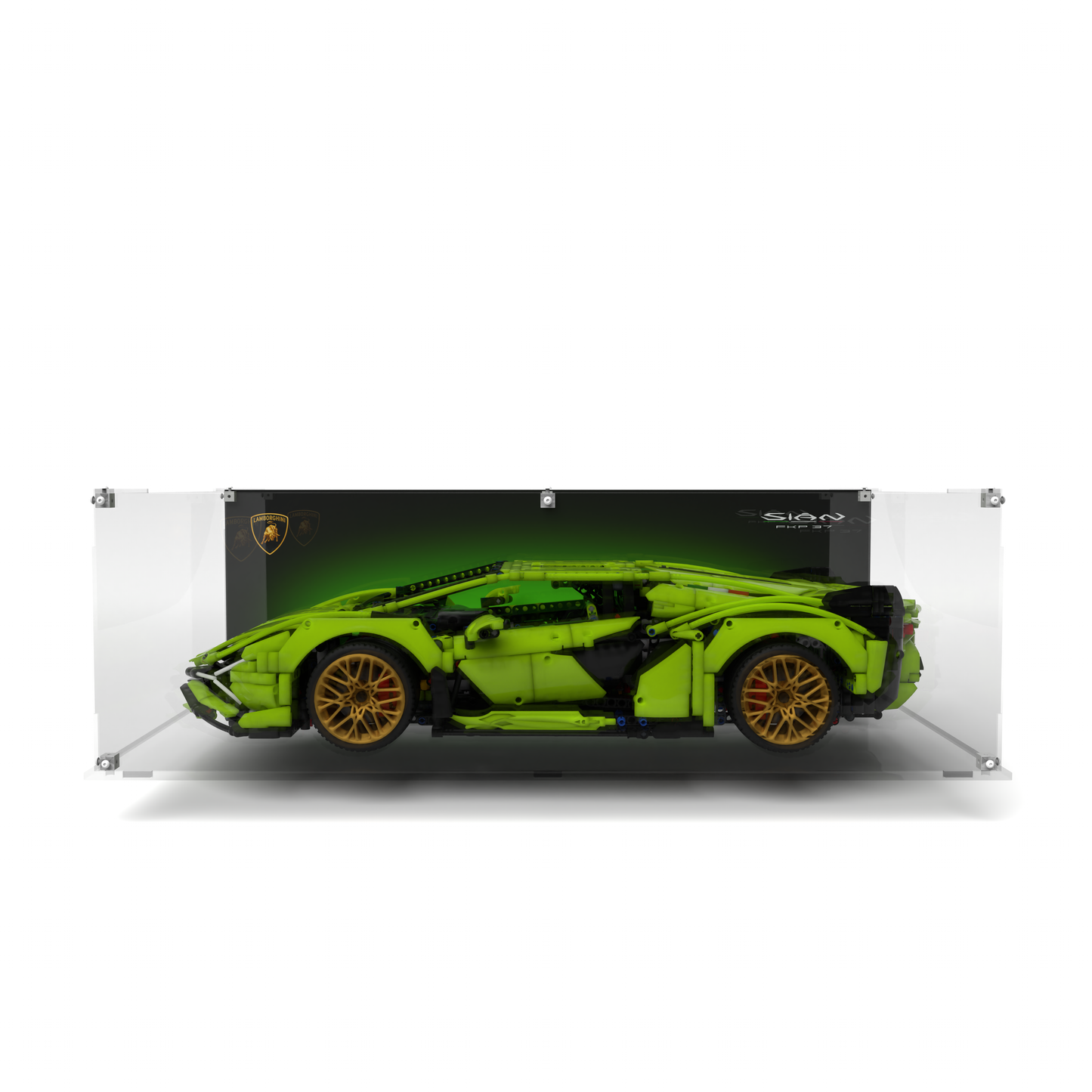 Display Case for Lego® Lamborghini Sian FKP37 42115 stackable