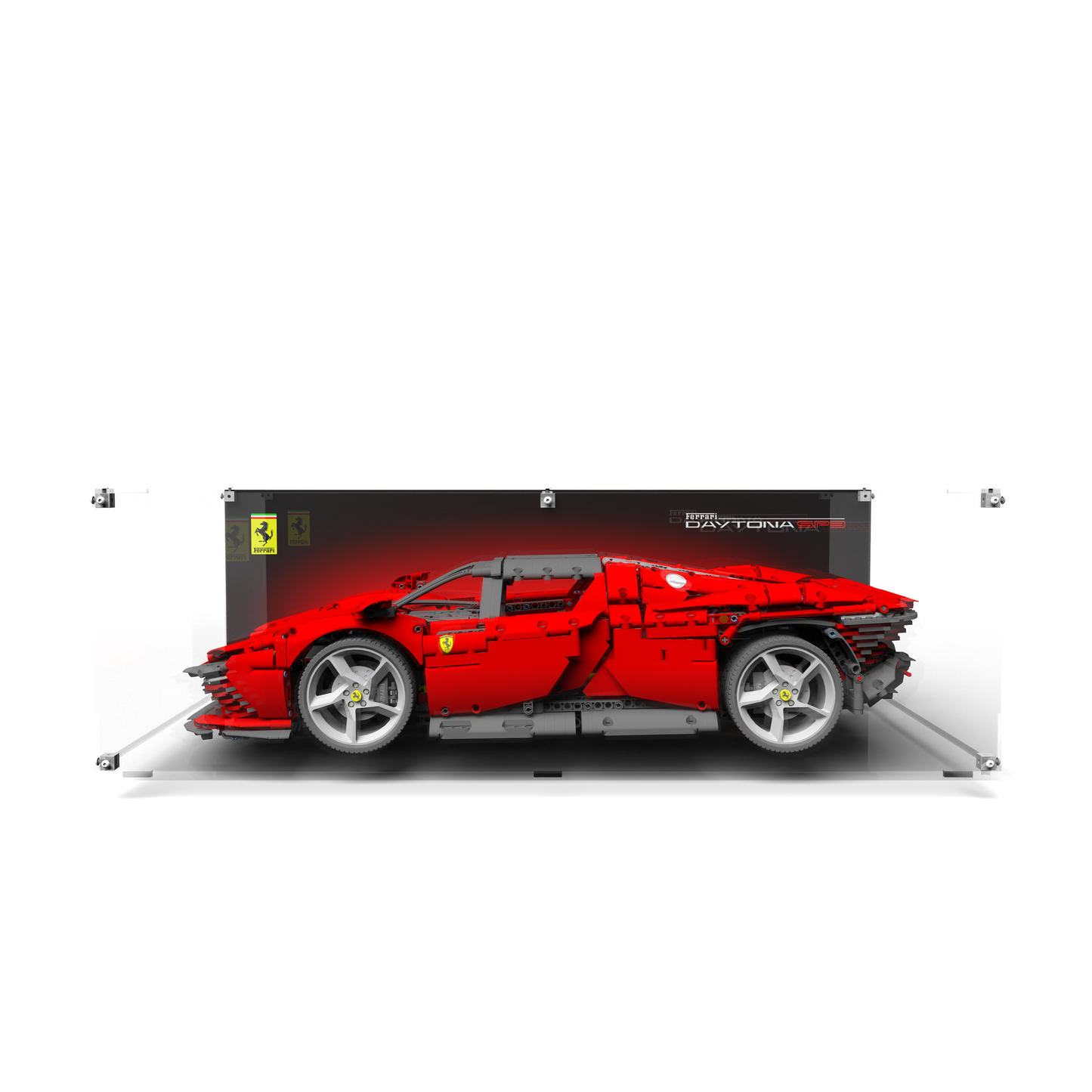Display Case for Lego® Ferrari Daytona SP3 42143 stackable