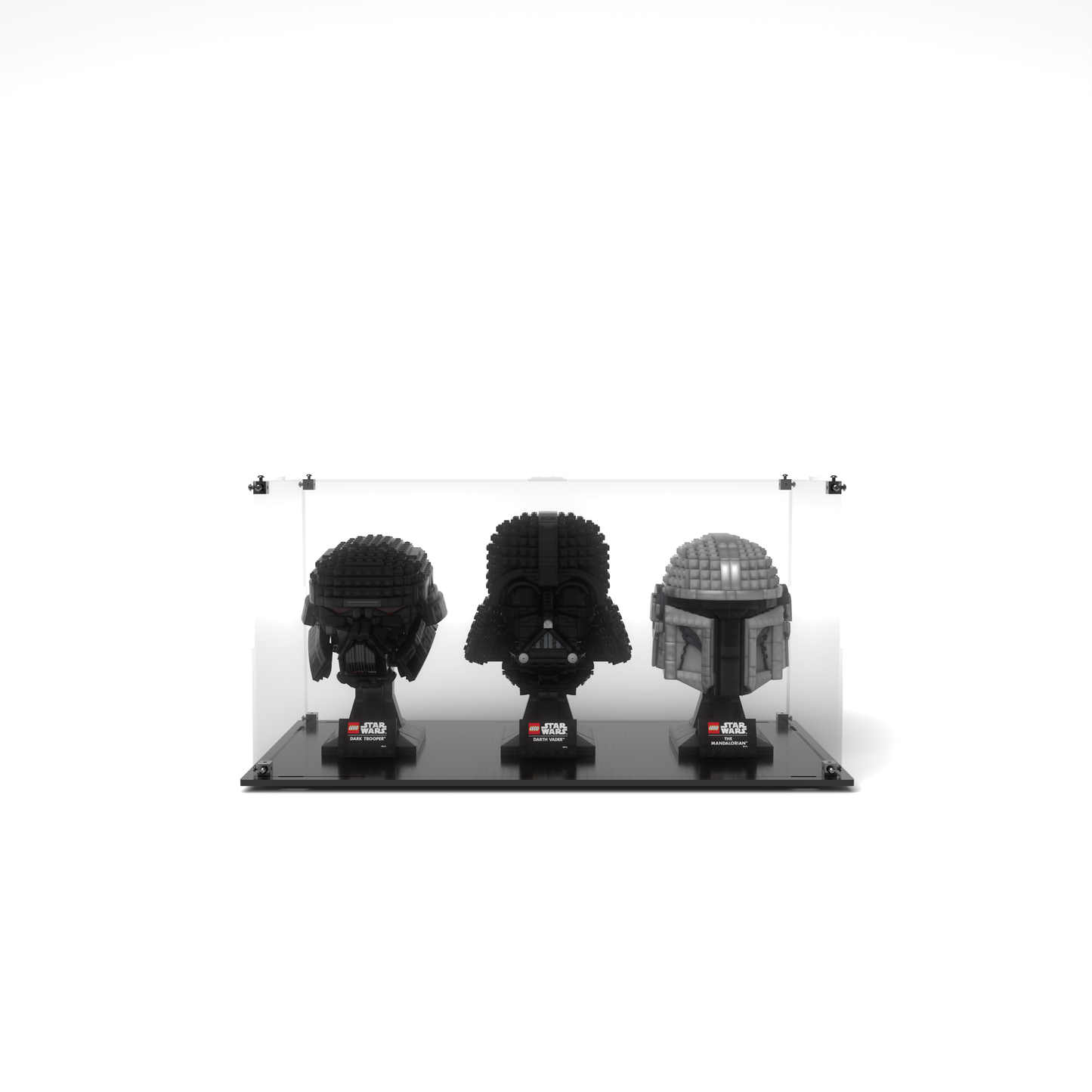 Display Case for Lego® Three Helmets