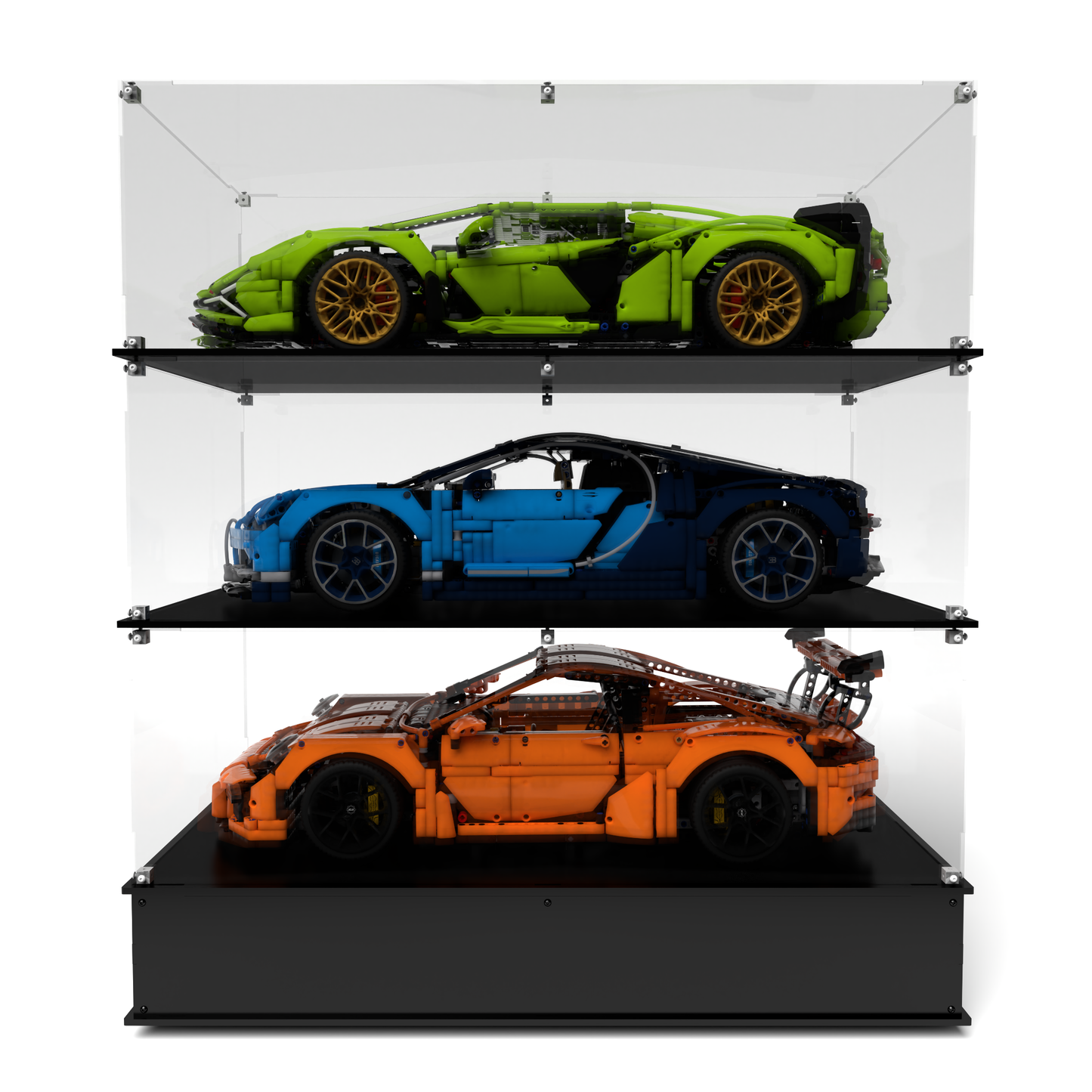 Display Case Plinth for Lego® Supercars Case