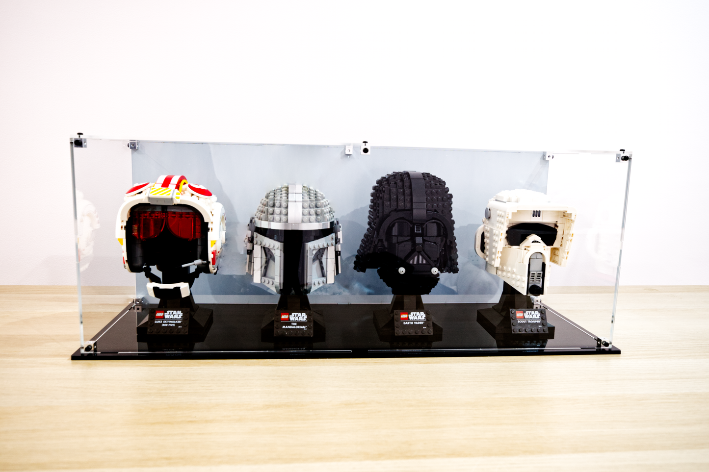 Display Case for Lego® Four Helmets