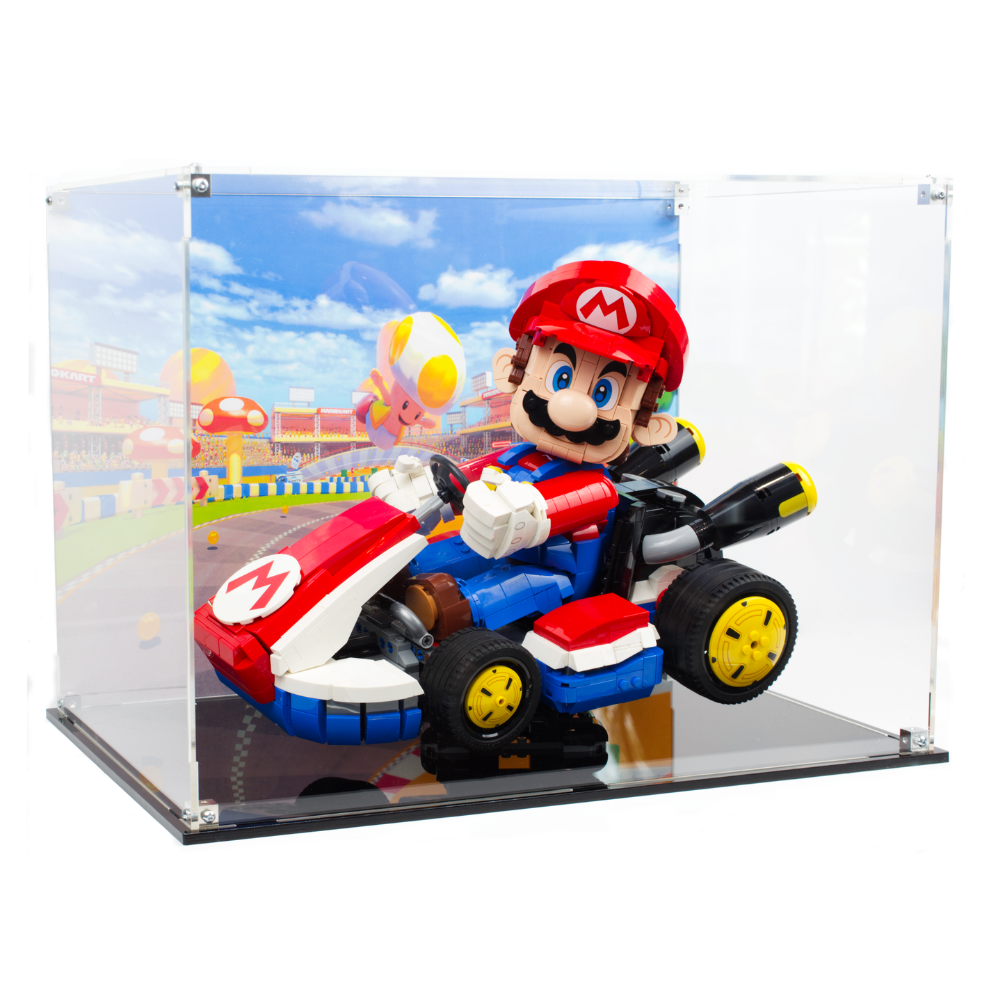 Display Case Box for Lego® Super Mario and Standard Kart 72037