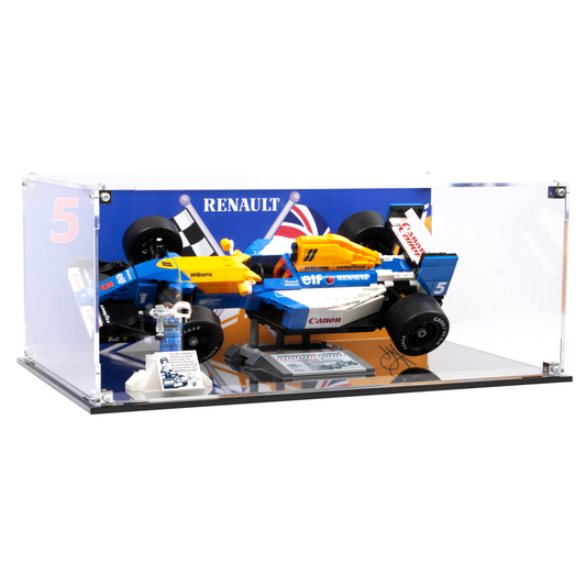 Display Case Box for Lego® Williams Racing FW14B & Nigel Mansell 10353 stackable