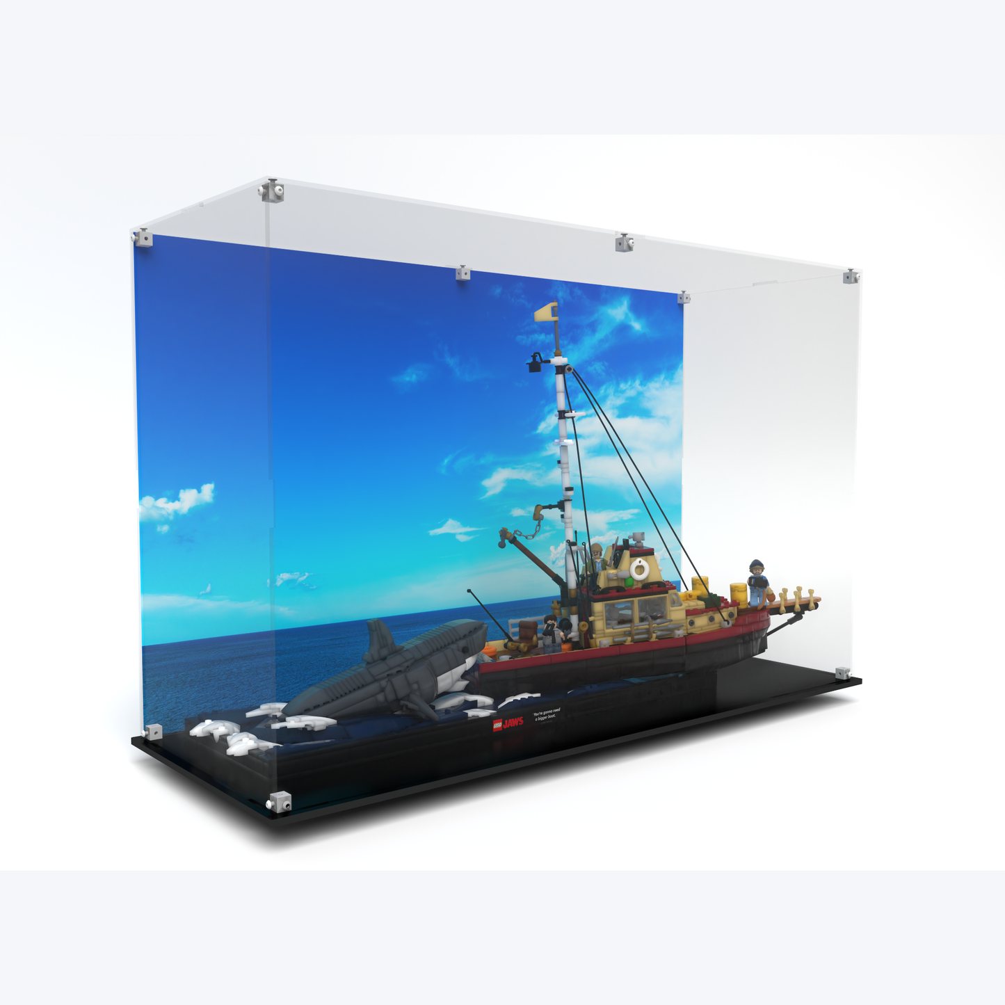Display Case for Lego® 21350 Jaws