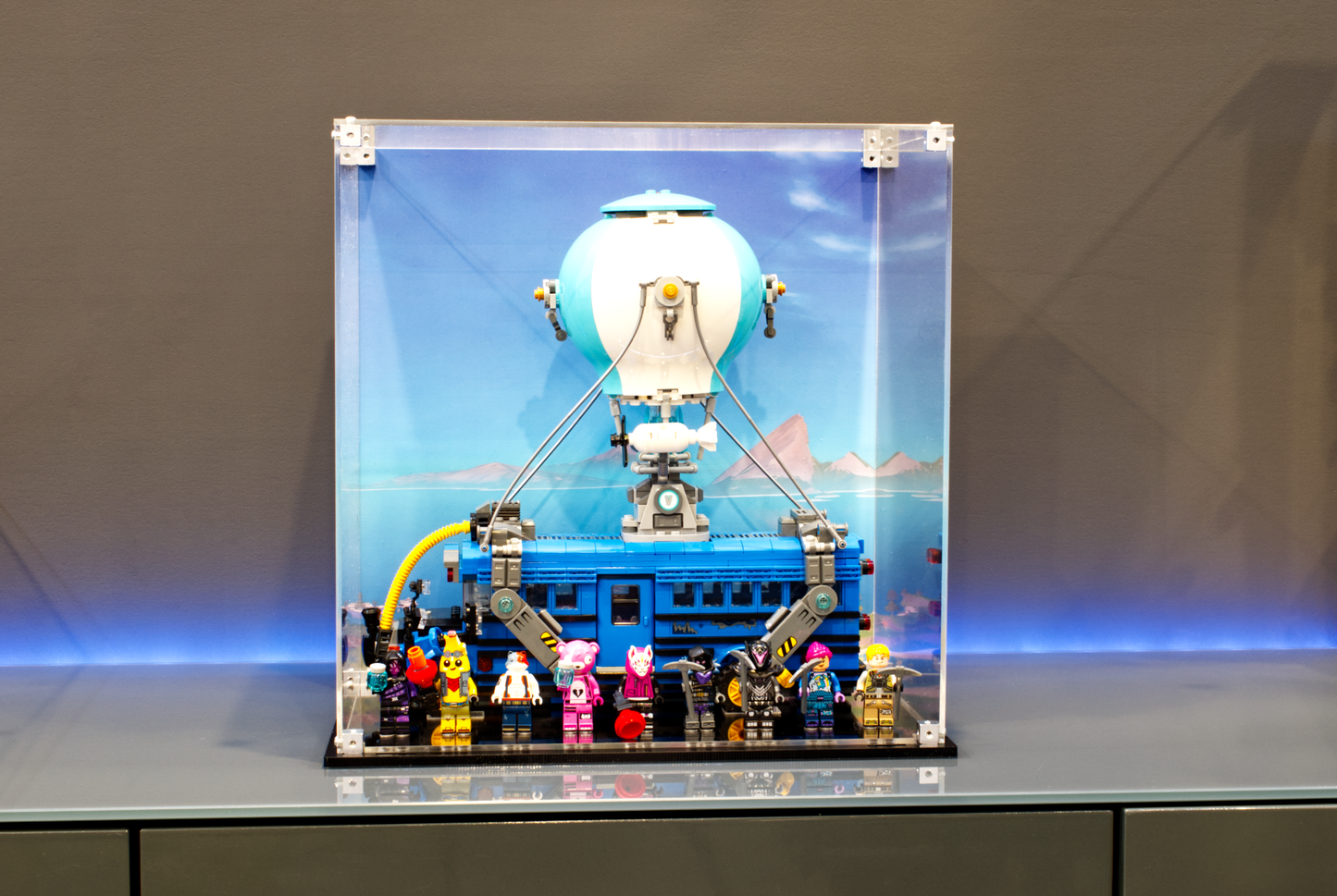 Display Case Box for Lego® 77073 Fortnite Battle Bus