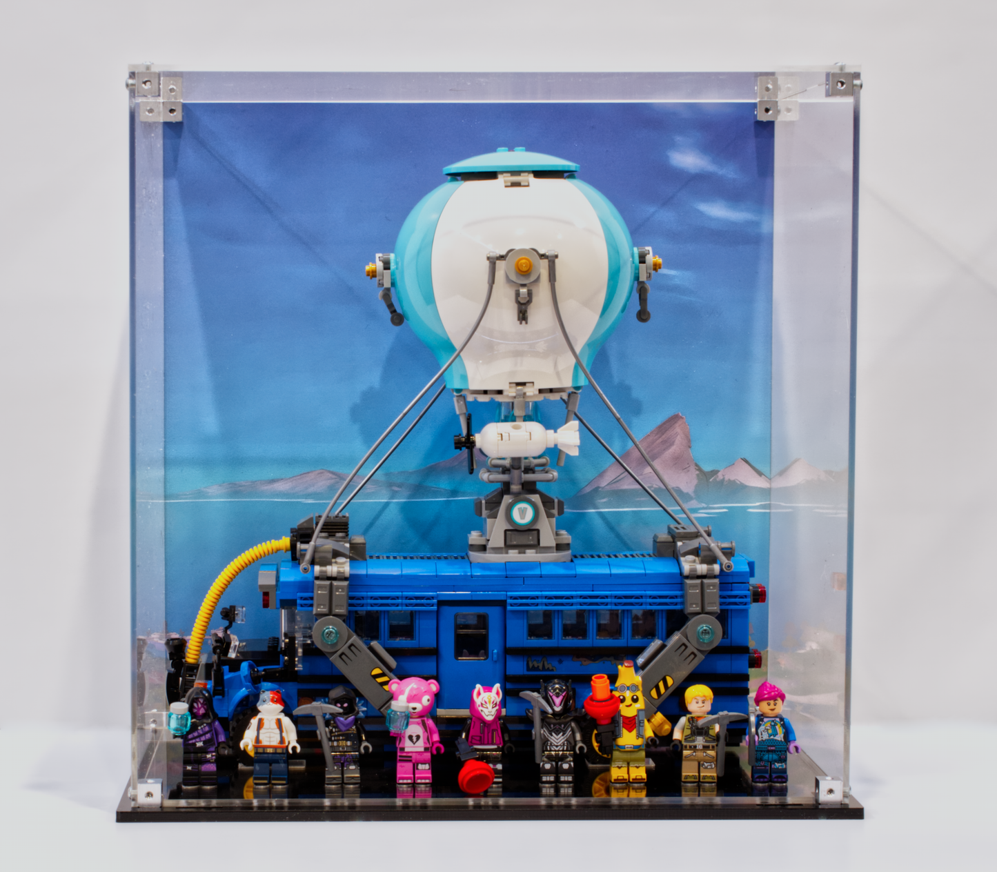 Display Case Box for Lego® 77073 Fortnite Battle Bus