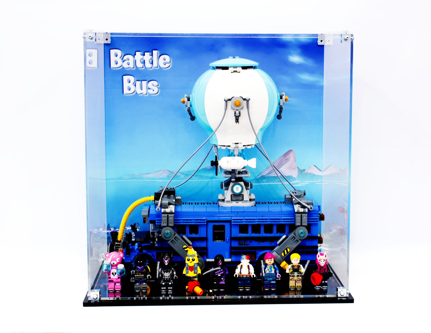 Display Case Box for Lego® 77073 Fortnite Battle Bus
