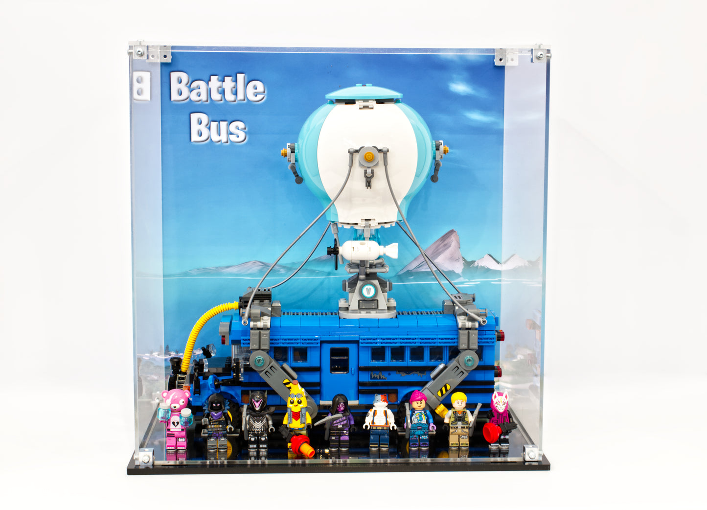 Display Case Box for Lego® 77073 Fortnite Battle Bus