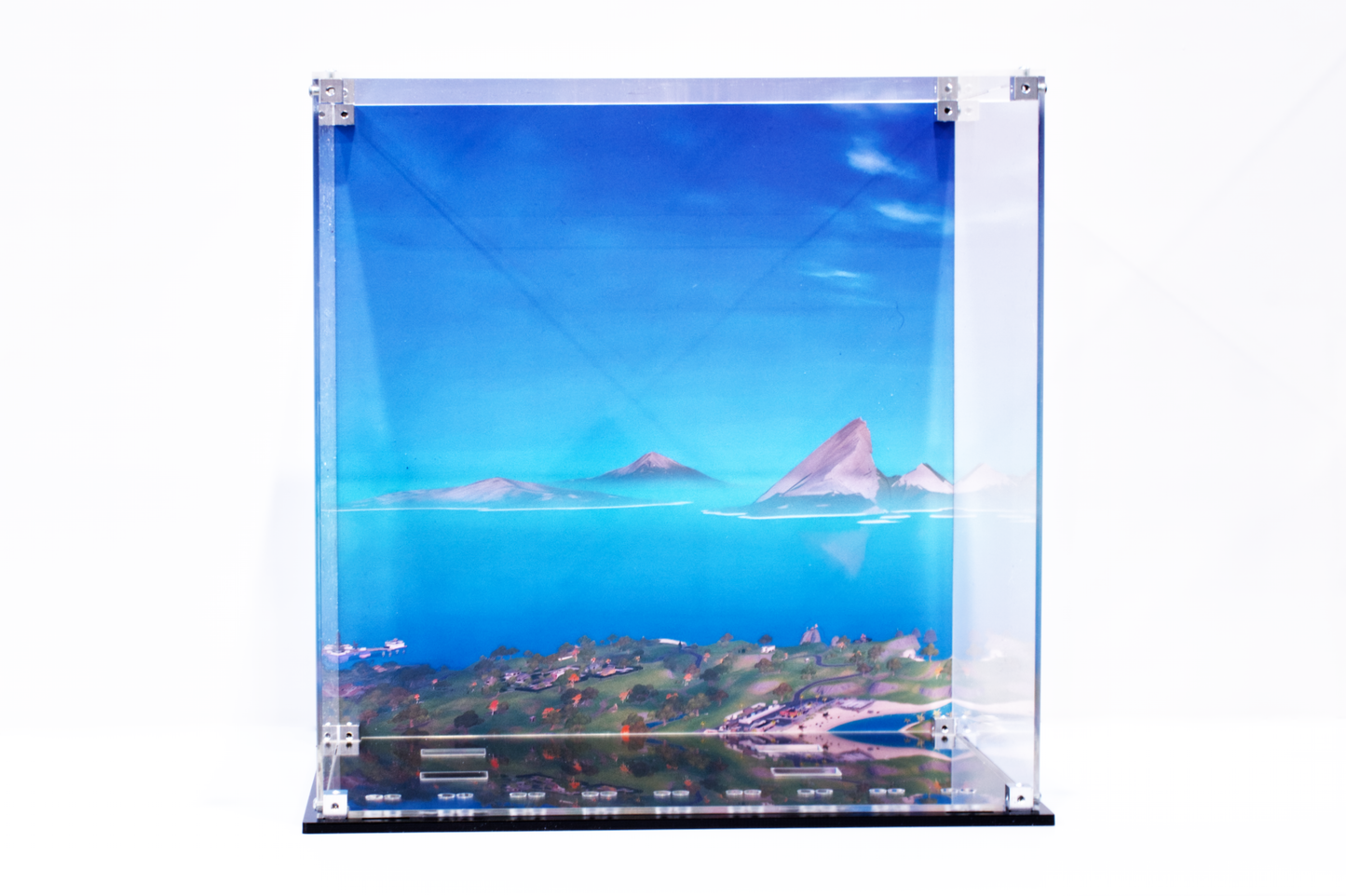 Display Case Box for Lego® 77073 Fortnite Battle Bus