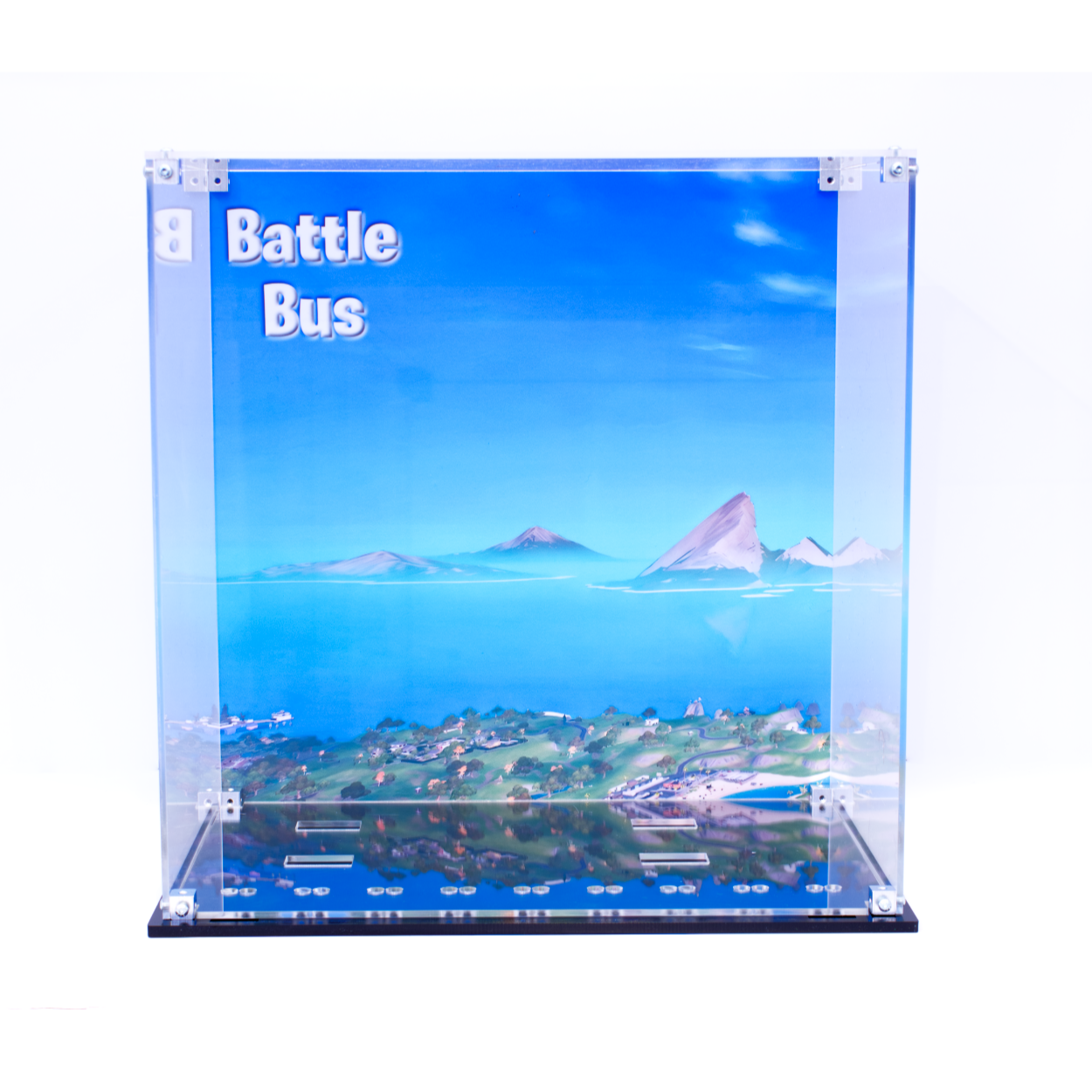 Display Case Box for Lego® 77073 Fortnite Battle Bus