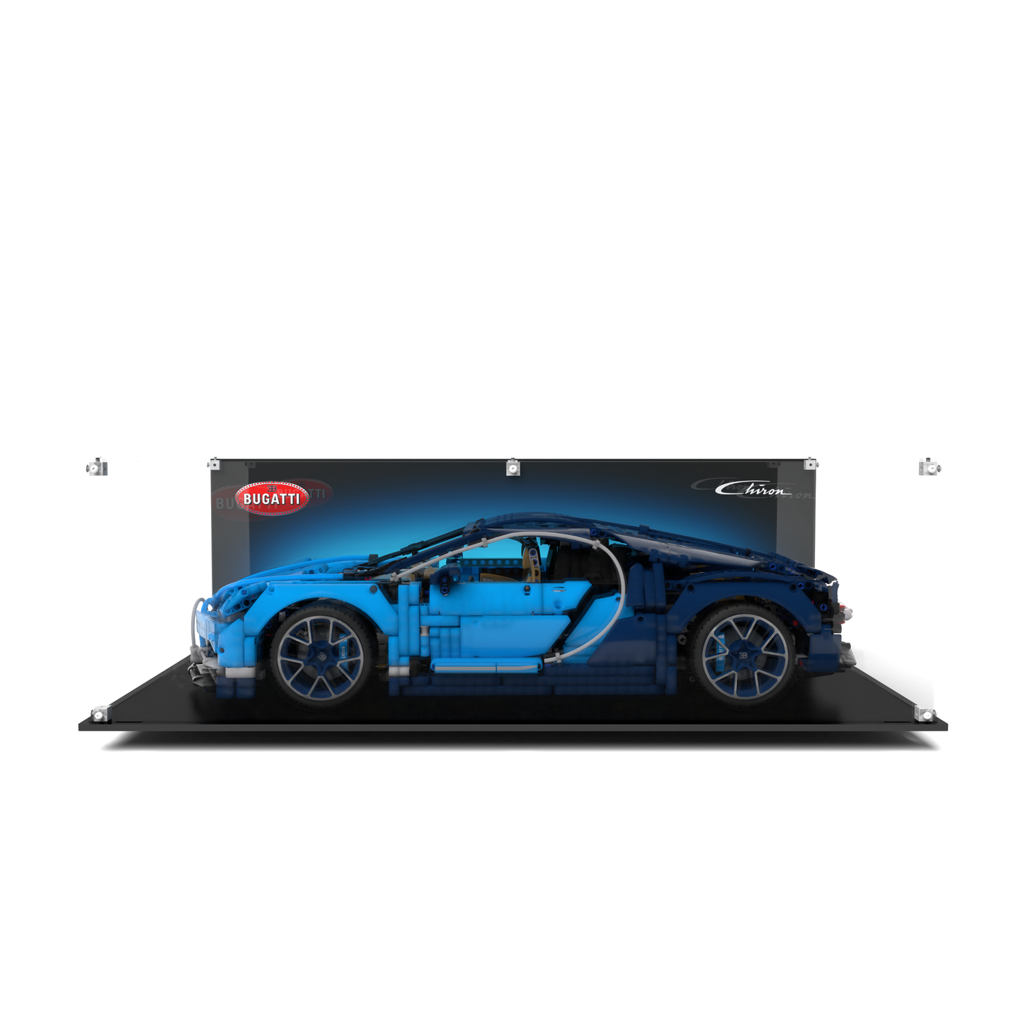 Display Case for Lego® Bugatti Chiron 42083 stackable