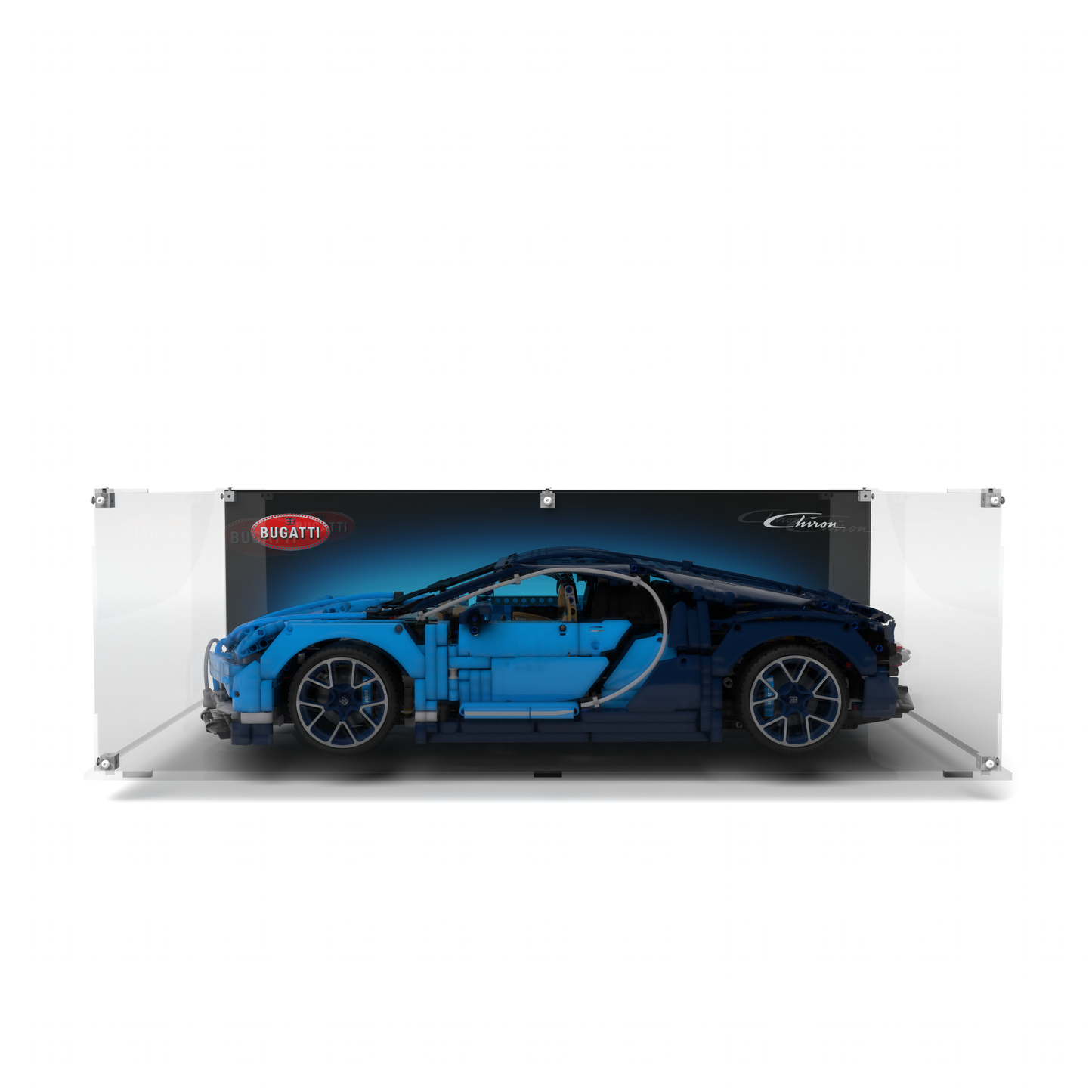 Display Case for Lego® Bugatti Chiron 42083 stackable