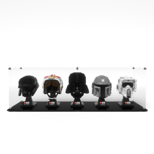 Display Case for Lego® Five Helmets