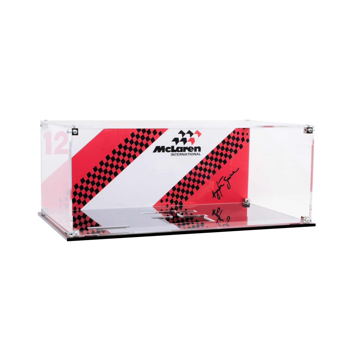 Display Case Box for Lego® McLaren MP4/4 & Ayrton Senna 10330 stackable