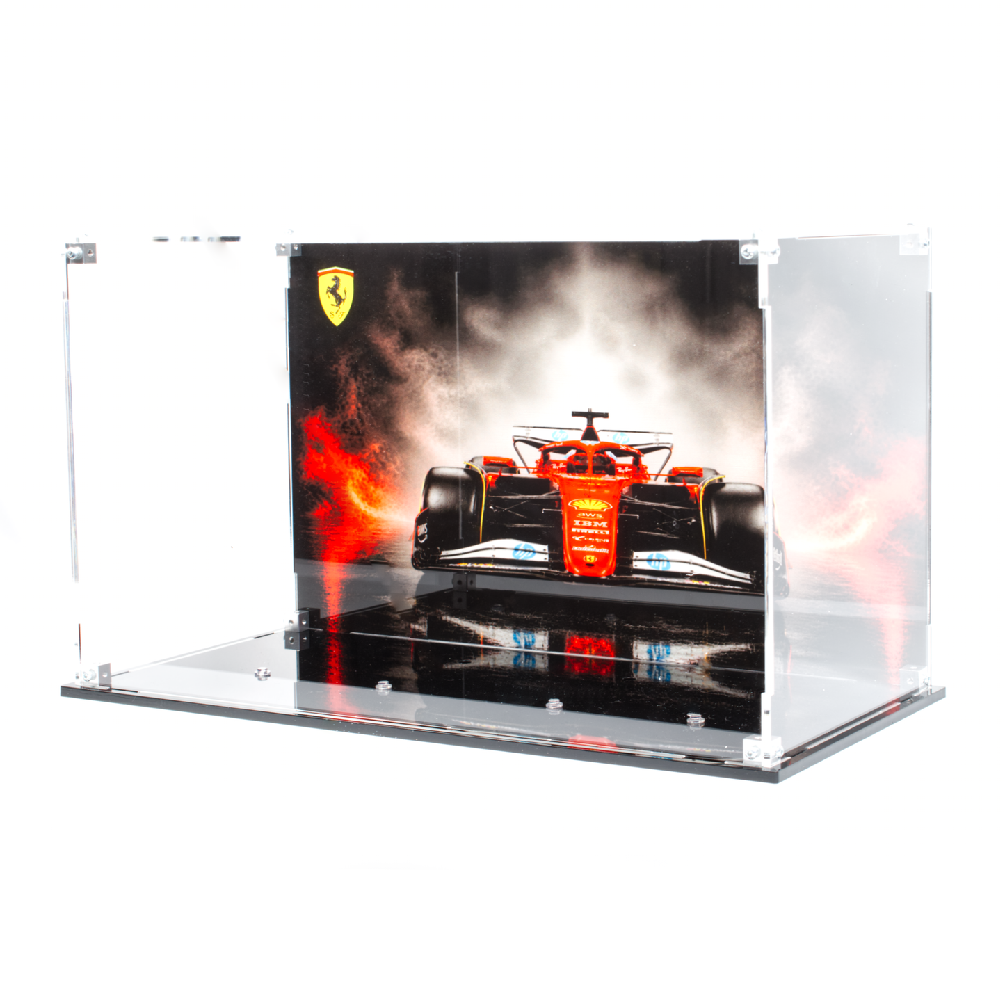 Display Case Box for Lego® F1 Helmets 43014 43022 Hamilton Leclerc Dual