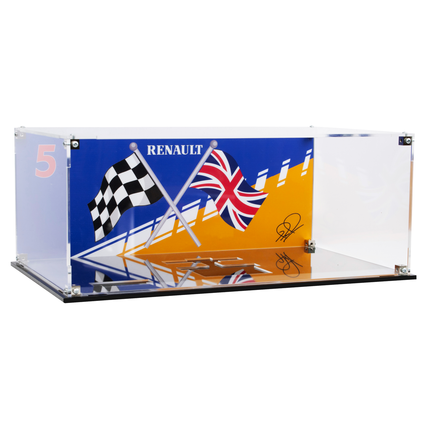 Display Case Box for Lego® Williams Racing FW14B & Nigel Mansell 10353 stackable
