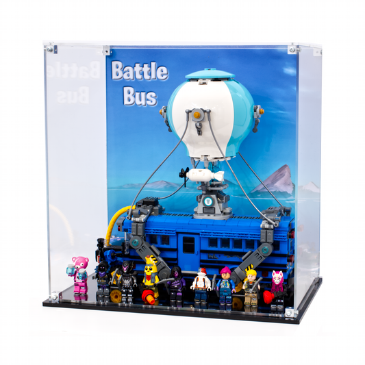 Display Case Box for Lego® 77073 Fortnite Battle Bus