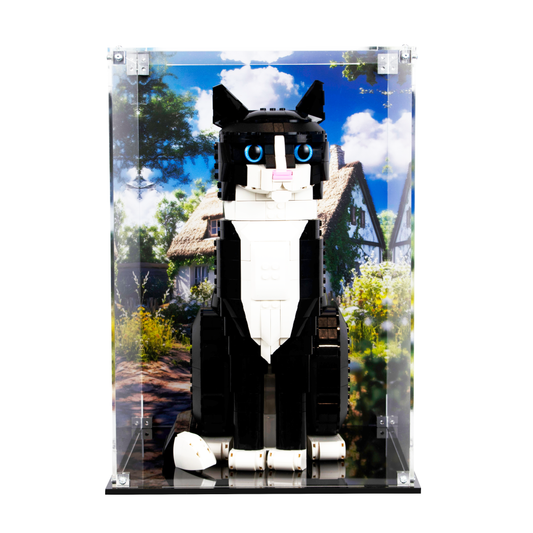 Display Case Box for Lego® Tuxedo Cat 21349
