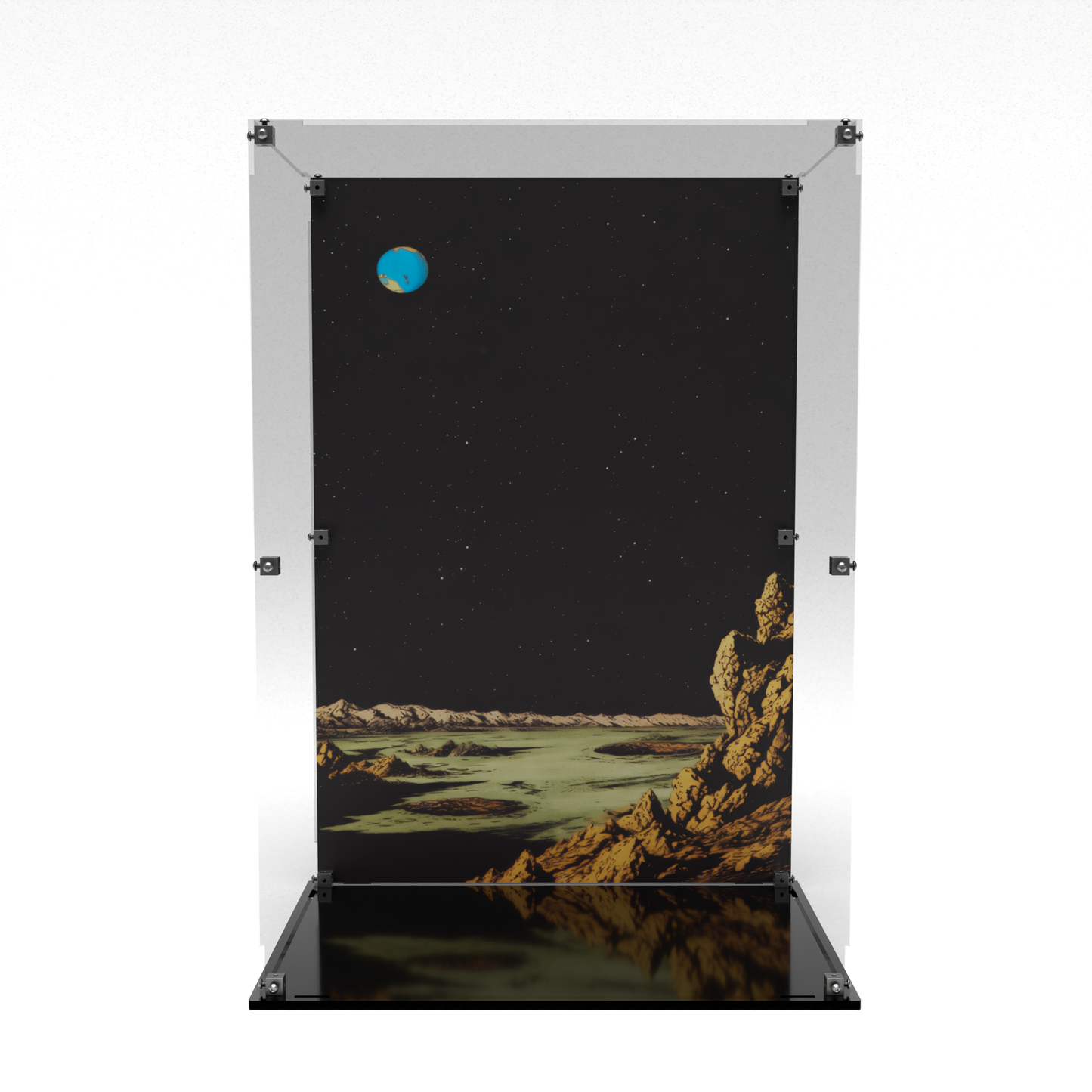 Display Case Box for Lego® Tintin® Moon Rocket 21367