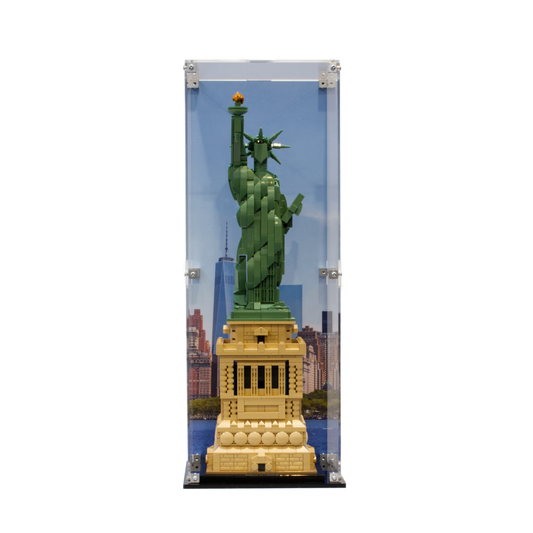 Display Case for Lego® 21042 Architecture Statue of Liberty